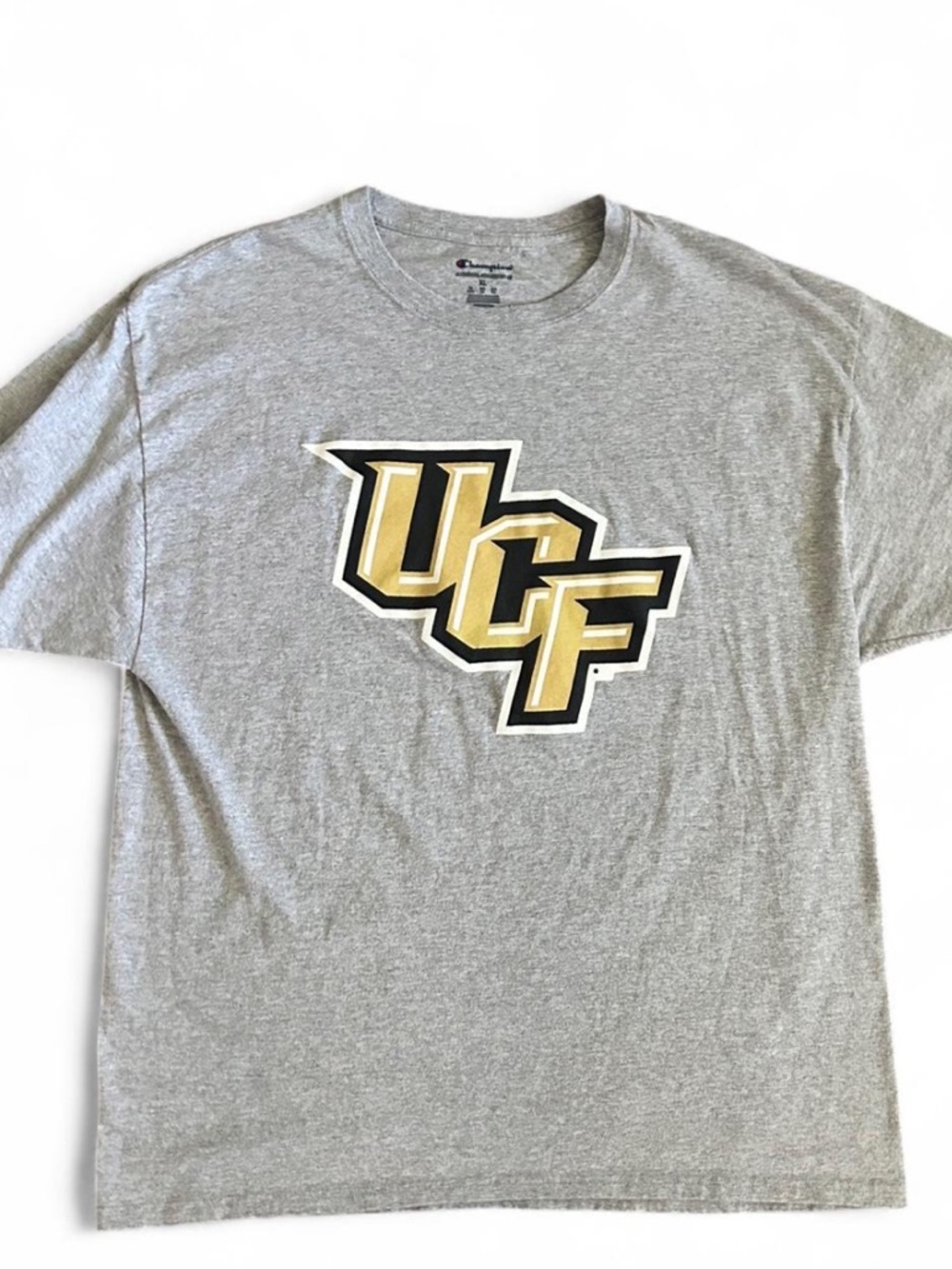 Champion Gray UCF Logo Short-Sleeve Tee Men’s Size XL